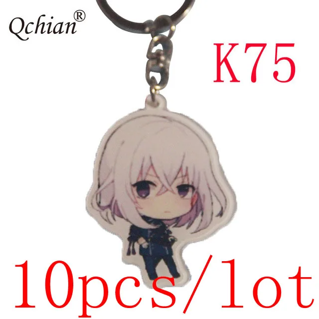 10 шт./лот аниме Touken Ranbu акриловый материал односторонний рюкзак украшение