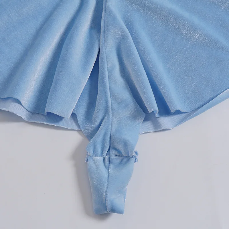 

Fashion Shorts women sexy ruffle Woman summer V waist Shorts Skirts ladies Sexy slim short pants elastic waist Loose shorts