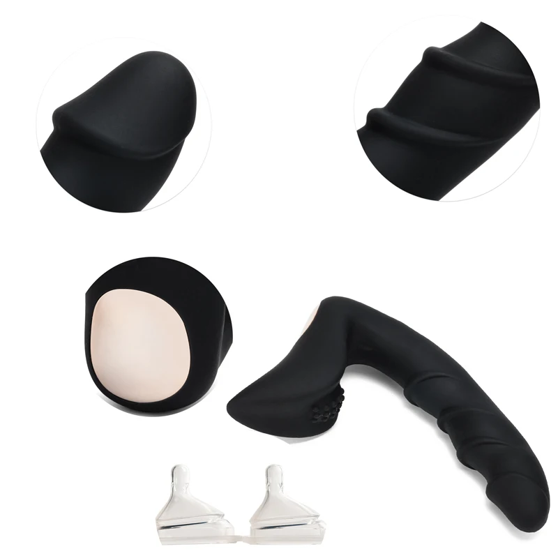 Handheld Rechargeable Electric Massager with Remote Control Waterproof Cordless Vibrating Stimulator Plug 10 Vibration Mode |