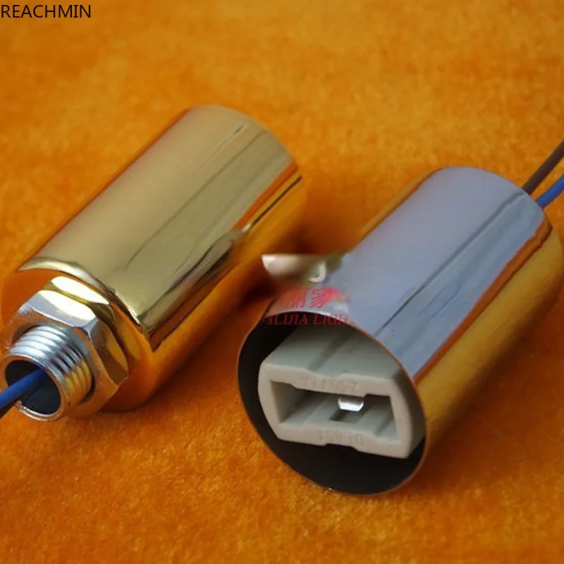 High quality G9 Lamp Base 250V 2A Socket Ceramic Type Halogen Holder with cable 20cm | Bases