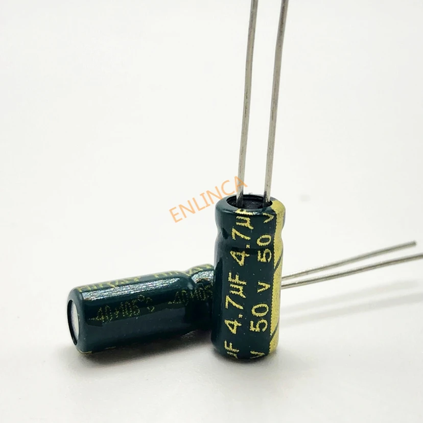 Высокочастотный низкоимпедансный алюминиевый электролитический конденсатор 50