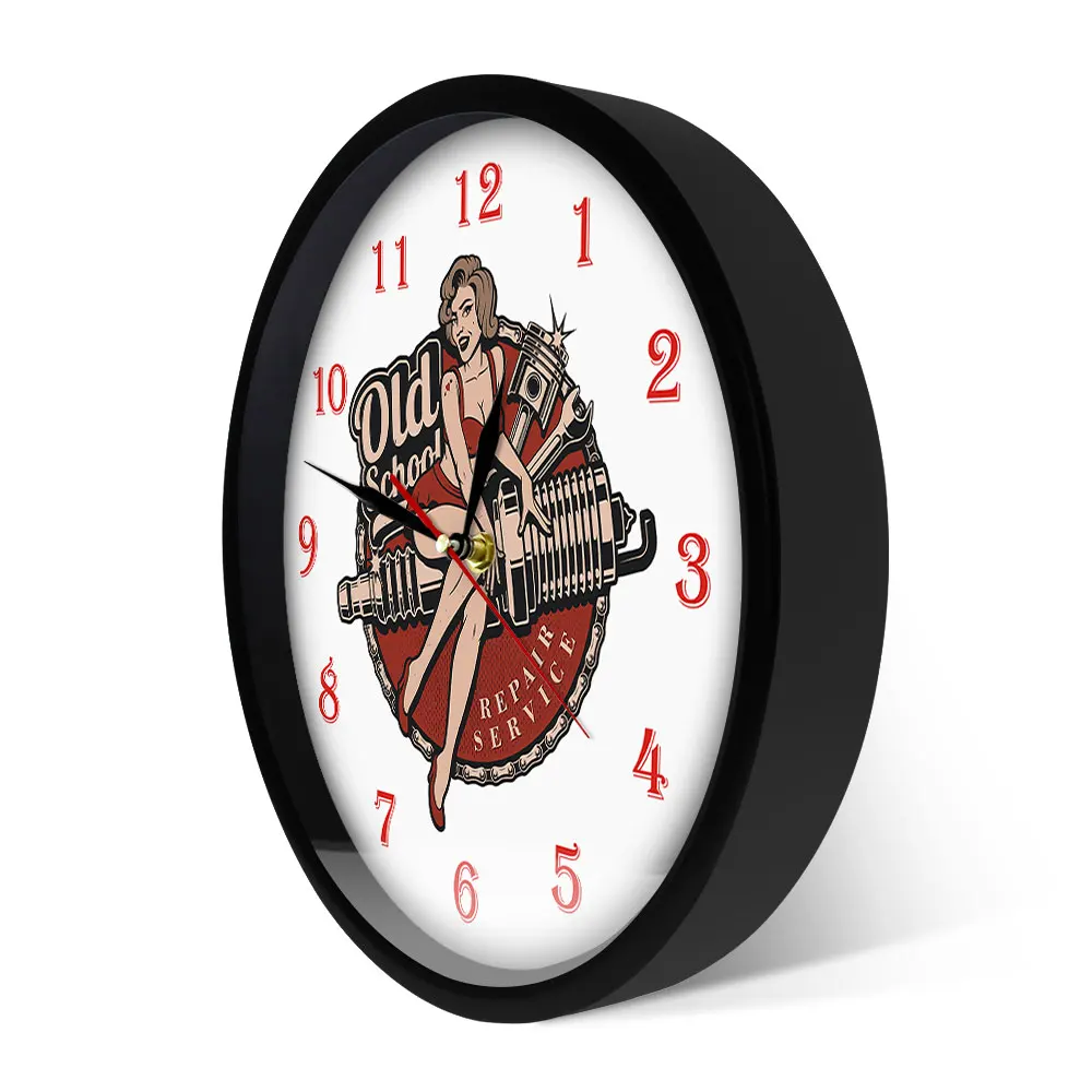 Гаражные персонализированные ретро старошколы ремонт автомобилей сервис