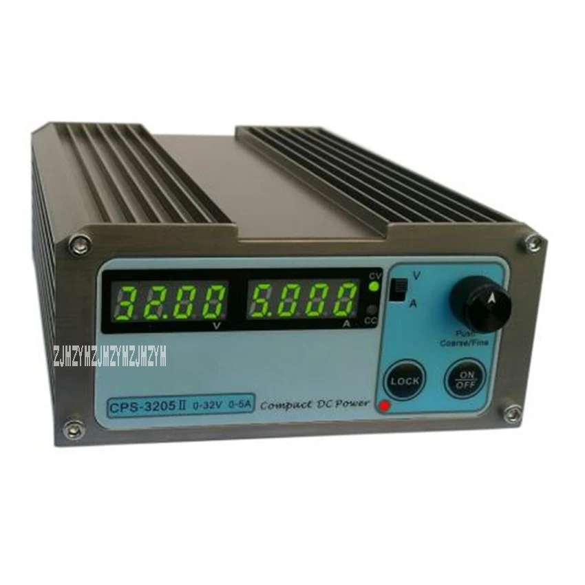 

CPS-3205II прецизионный Регулируемый источник питания постоянного тока с защитой от перегрева, Цифровой Регулируемый мини блок питания постоян...