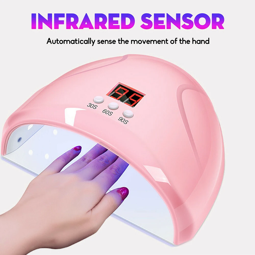36 W UV LED Professional Nail Salon Lamp Dryer 12 LEDs Quick Drying Gel Polish Manicure Pedicure |
