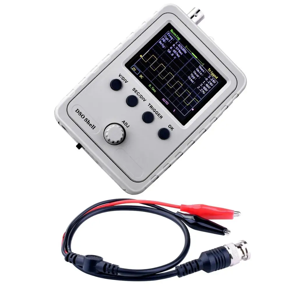 DSO корпус осциллографа DIY Kit с открытым исходным кодом 2 4 дюймов цветной TFT lcd +