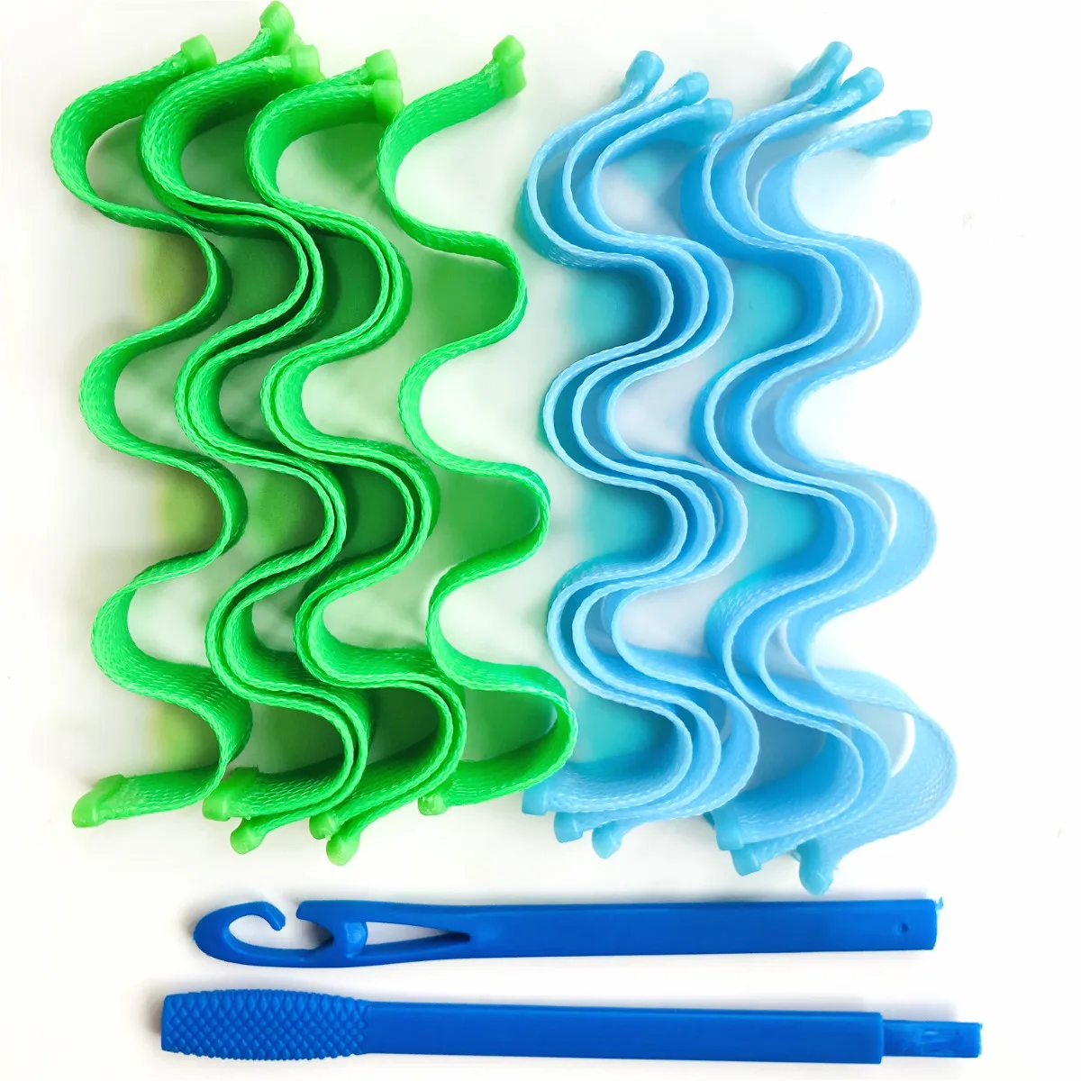 12 шт. волшебные бигуди для волос DIY волна Curl ролики Портативный прическа палочки 30