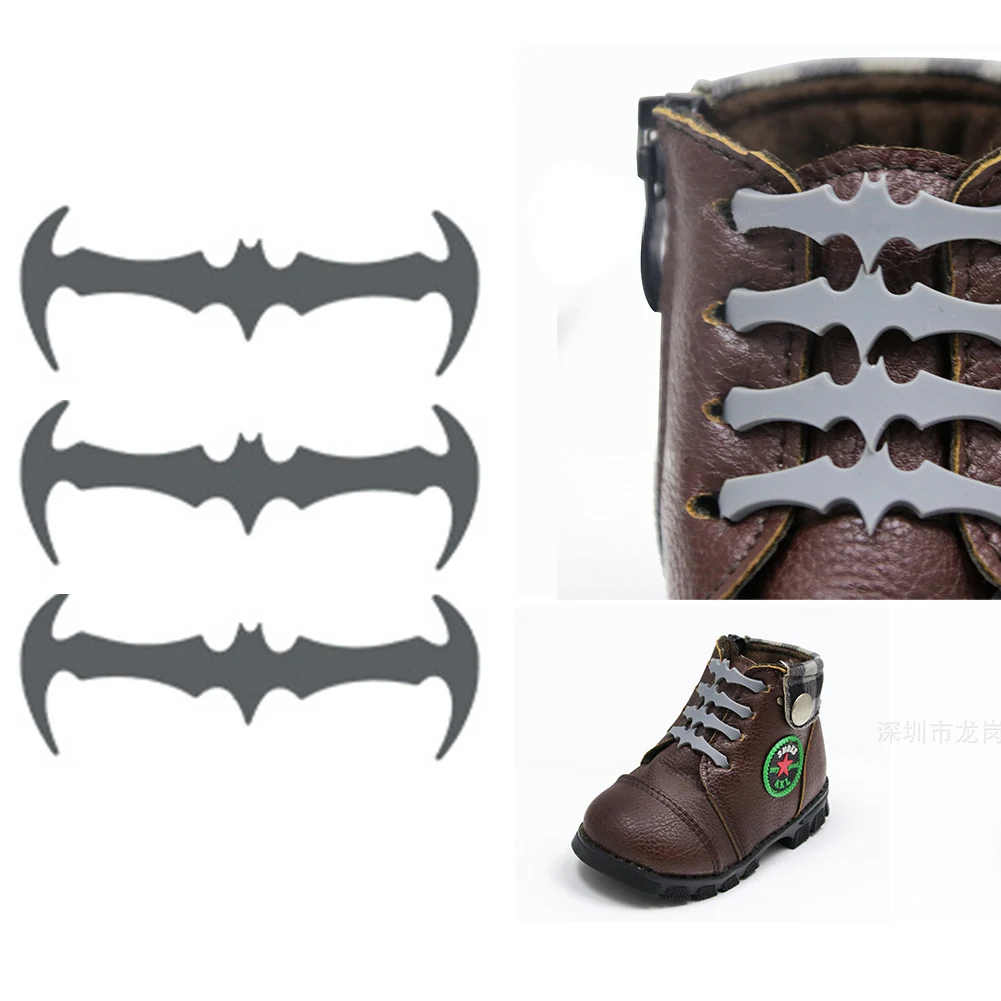 

Силиконовые эластичные шнурки 12 шт./компл., эластичные шнурки для обуви, специальные шнурки без завязывания для мужчин, женщин, мужчин, резин...