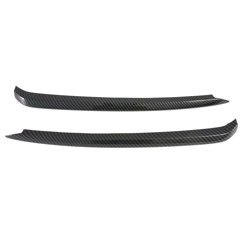 Аксессуары для автомобиля Fit for Mazda 6 M6 Mazda6 Atenza 2019 2020 из ABS и карбонового волокна для передних противотуманных фар и крышки бровей фар. 2 шт.