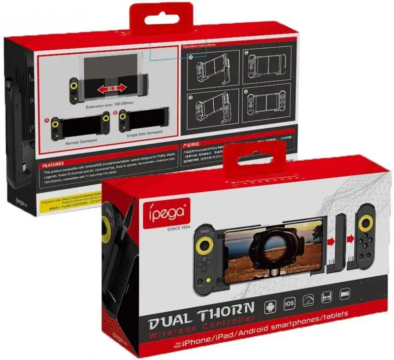 Беспроводной Bluetooth геймпад джойстик для IOS/Android аксессуары большинства