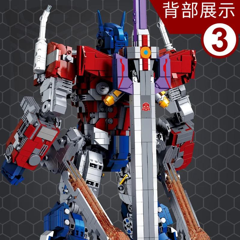 

772 Transformation Robot Compatibility 661 2745 PCS Model Building Blocks Bricks Sets DIY Toys Birthday Gifts Friends Kids Boys