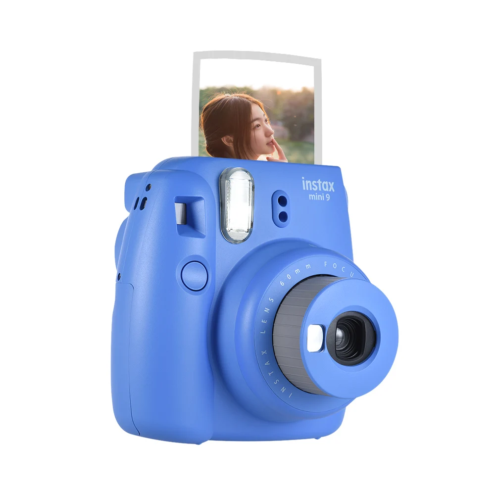 Fujifilm Instax Mini 9 мгновенная камера пленочная с зеркалом для селфи фотографии подарок