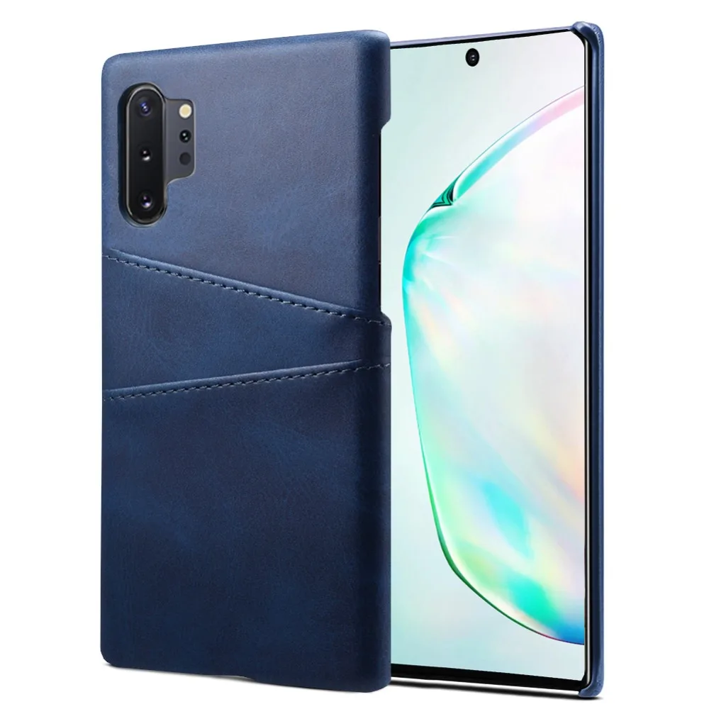 Для samsung S8 S9 Plus кожаный чехол с отделением для карт для samsung Galaxy S10 S10 Plus чехол s держатели для карт