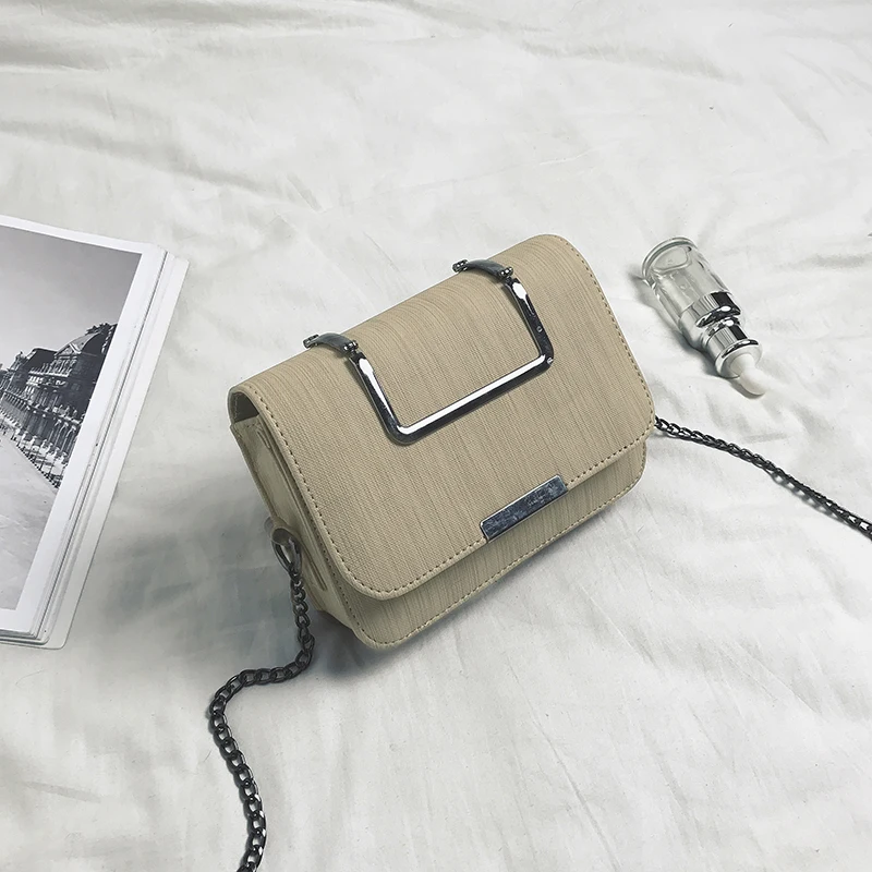 

2021 New Woman Shoulder Bag High Quality Texture Chain PU Diagonal Bag Fashion Luxury Handbag Female Cosmetic Bag Shopping Bag