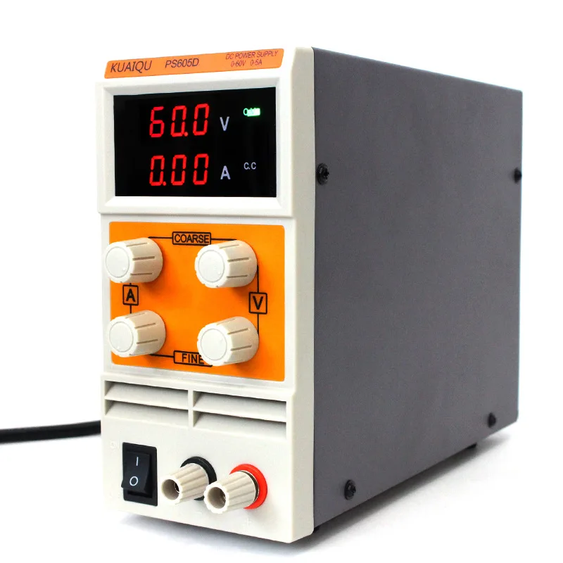 Цифровой источник питания постоянного тока 0 1 в А Регулируемый импульсный 60 5