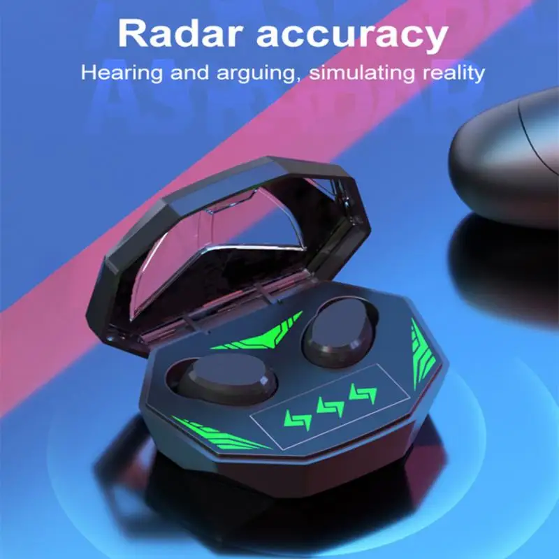

MD518 Wireless Bluetooth-compatible Headset Mini TWS Stereo Sports Music Gaming Electronic Sports Fashion Headset