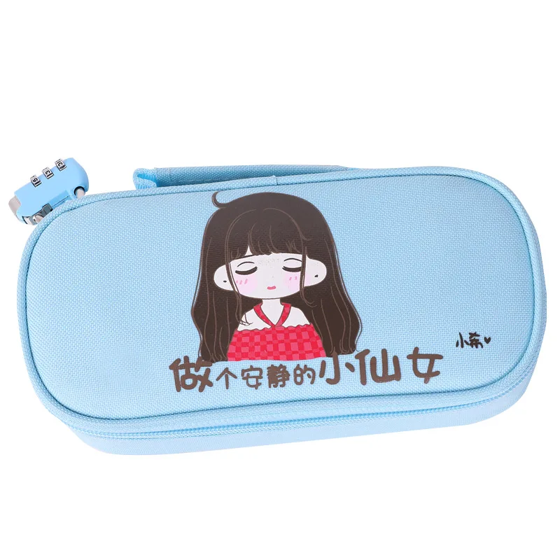 Симпатичный футляр для карандашей пароль большой емкости Пенал Kawaii Astuccio пенал