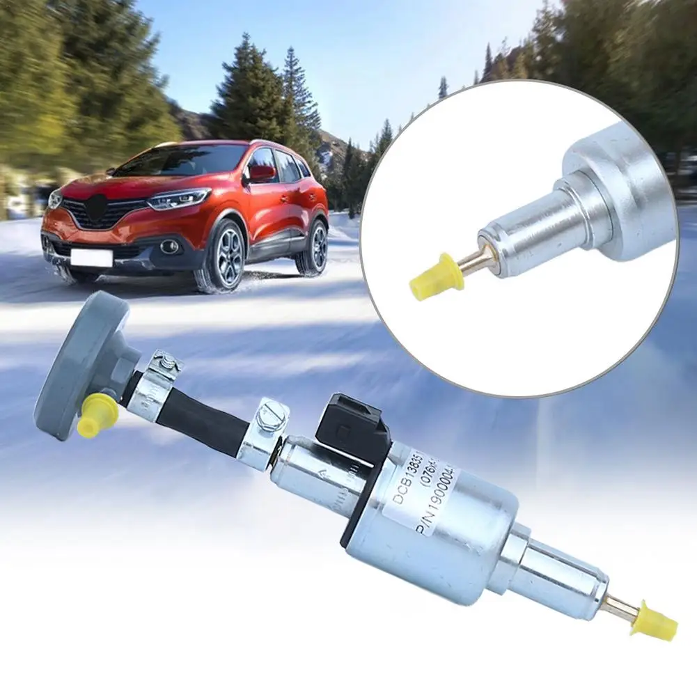 

12V 0.1-0.3mpa Fuel Pump For 2kw 5kw Diesel Heater Autonomous Heater With Damper Low Noise Accurate Flow For Webasto 2000/5000