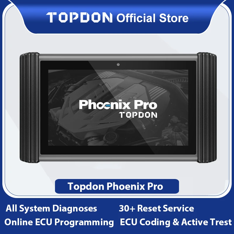 Программируемый диагностический инструмент TOPDON Phoenix Pro двухнаправленный