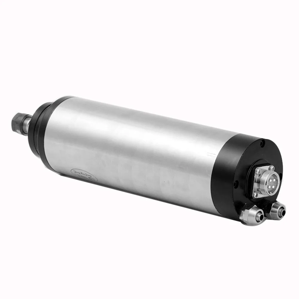 Электродвигатель шпинделя с водяным охлаждением 1 5 кВт 80 мм ER11 4 подшипниками 24000