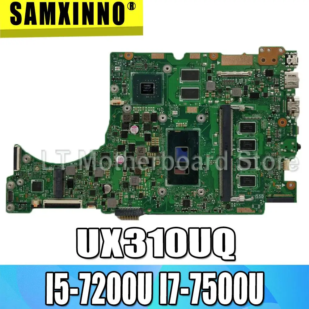 Материнская плата для ноутбука For Asus UX310UQK UX310UA UX310UAK UX310UQ UX310U RX310U материнская 8G/i3 7100