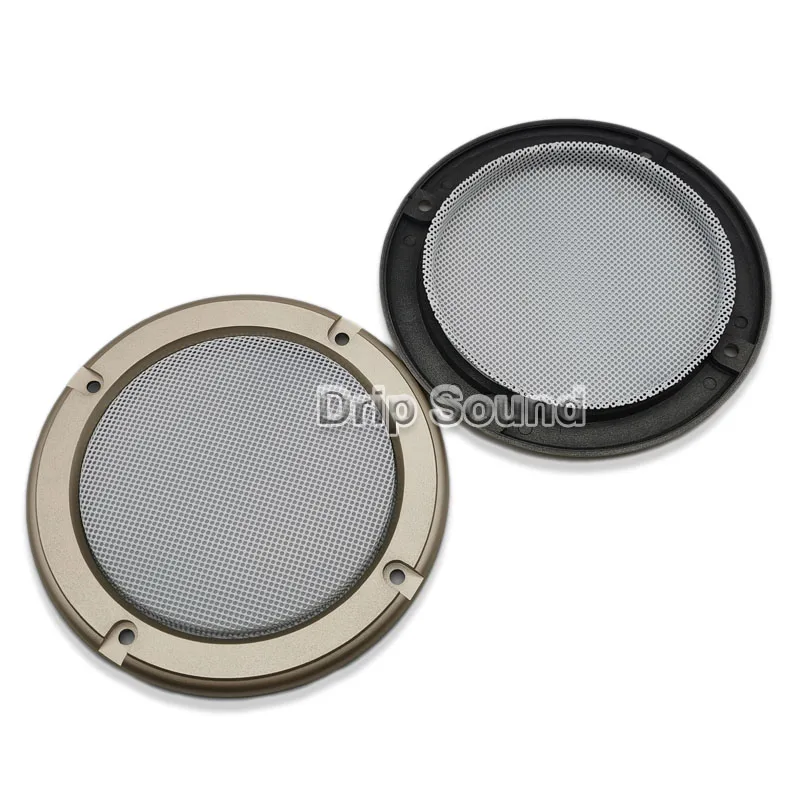 Сетчатая Крышка для автомобильного аудио динамика декоративная круглая