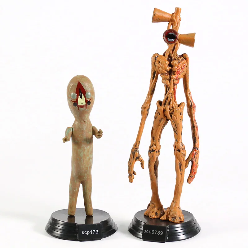 

New Hot Horror Game Siren Head Figure Toy Sirenhead Model Toys Xmas Birthday Gift Scp 6789 173 Foundation