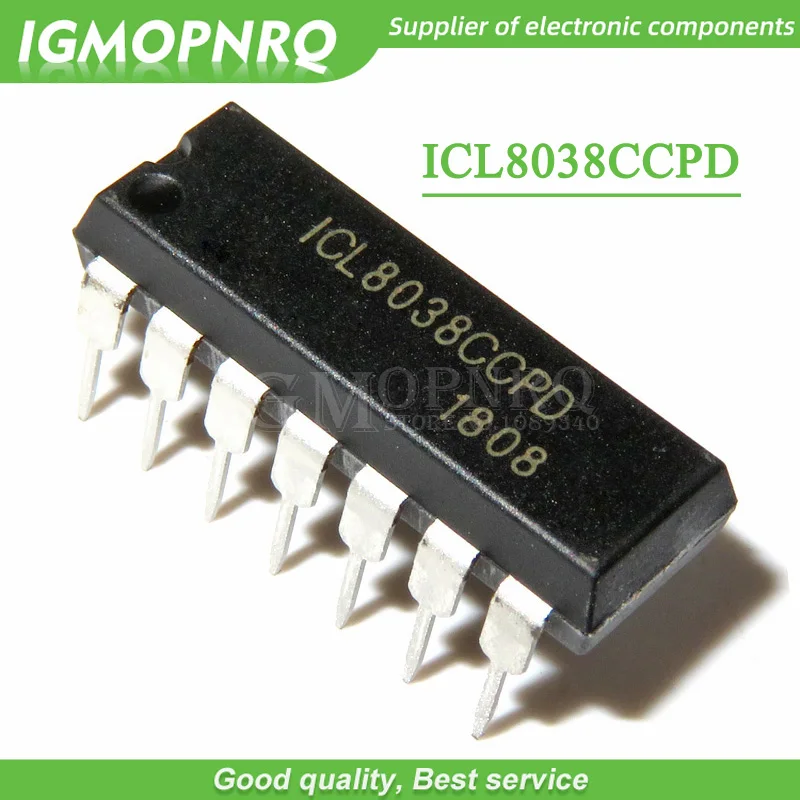 5 шт. ICL8038CCPD DIP14 ICL8038 DIP 8038 ДОСП DIP-14 IGMOPNRQ | Электронные компоненты и принадлежности