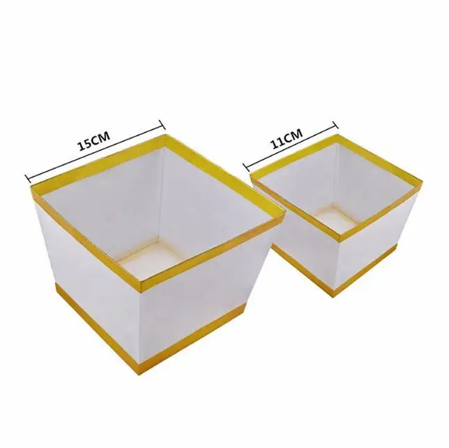 10 шт. бумажные квадратные плавающие водяные фонари со свечами водяной светильник