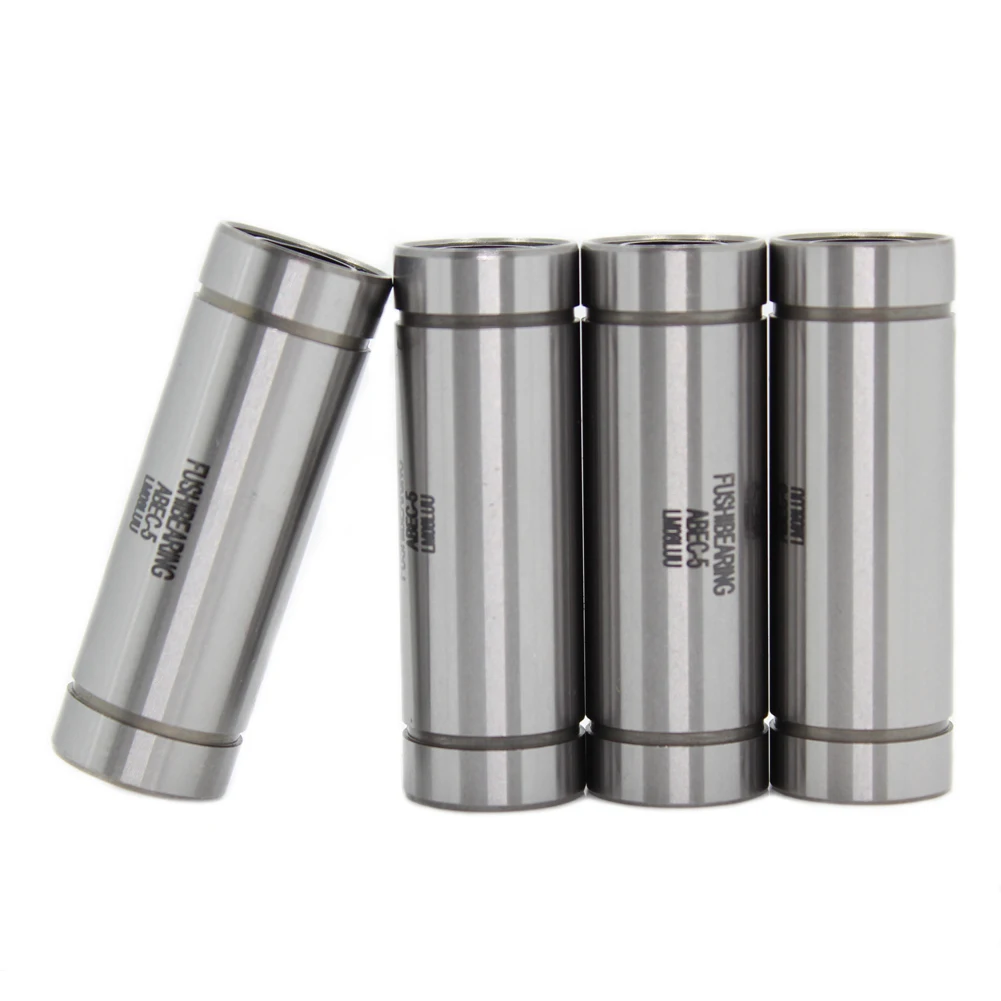 Линейный подшипник LM8LUU для 3D-принтера хромированный стальной LM08LUU диаметр