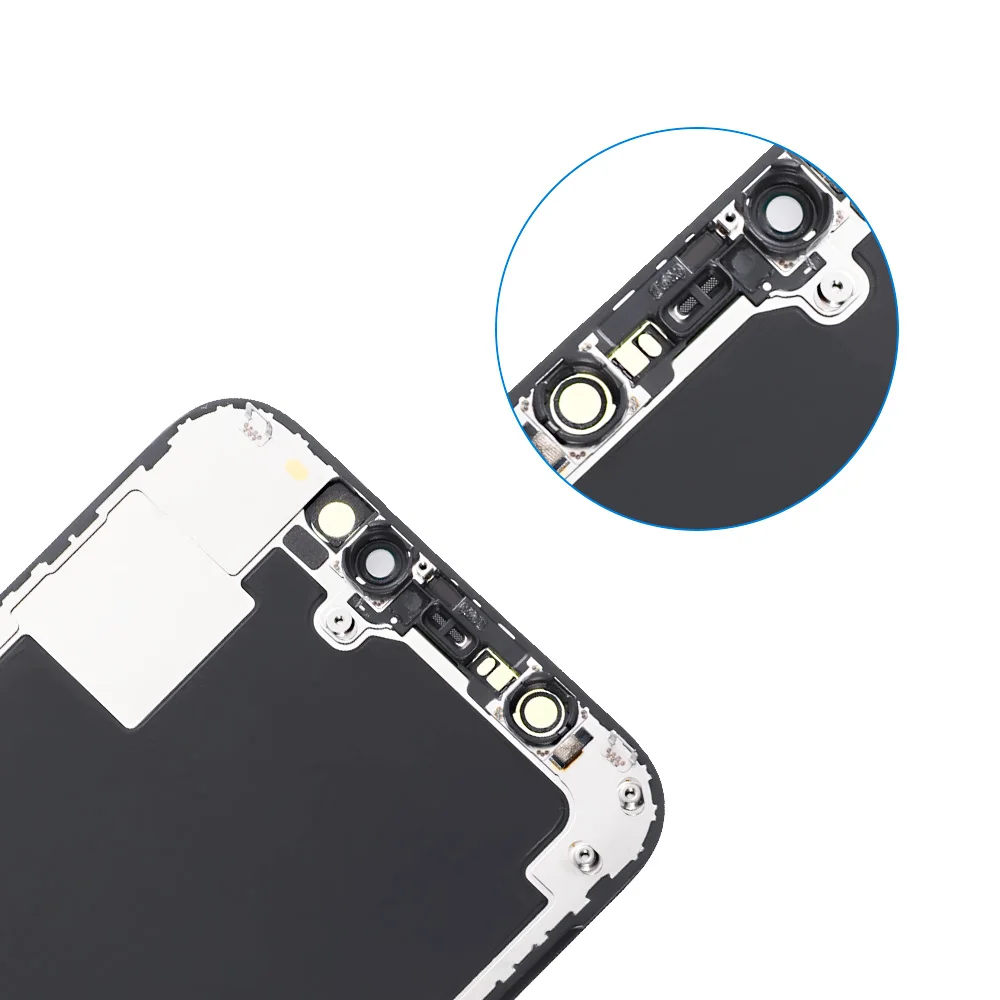 Pantalla LCD para m&oacute;vil, montaje de digitalizador t&aacute;ctil con reemplazo 3D, para iPhone 12, 12mini, 12 Pro Max, con regalo-4
