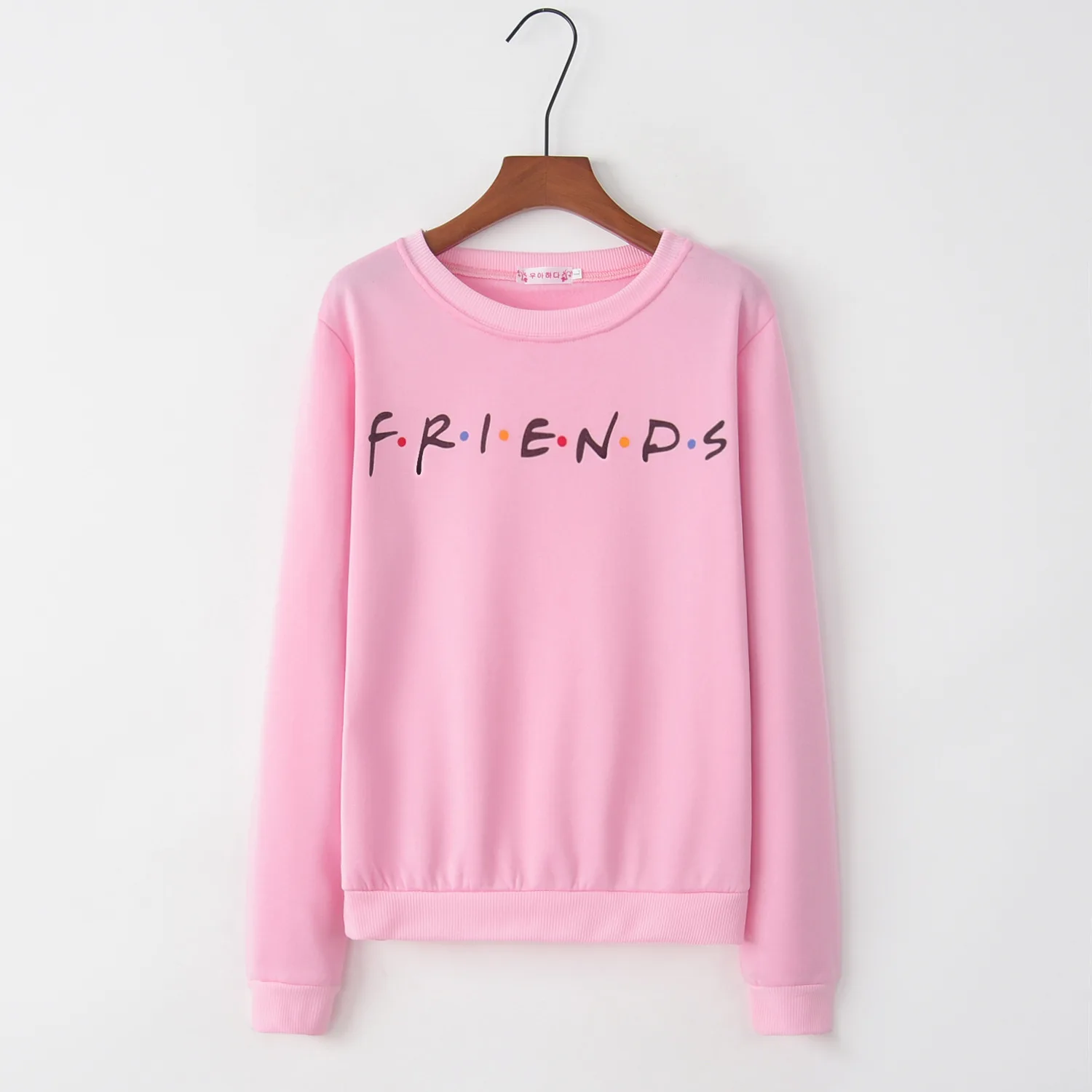 

Printed Friends 2022 New Design Hot Sale Hoodies Sweatshirts Women Casual Kawaii Harajuku Sweat Girls European Tops Korean