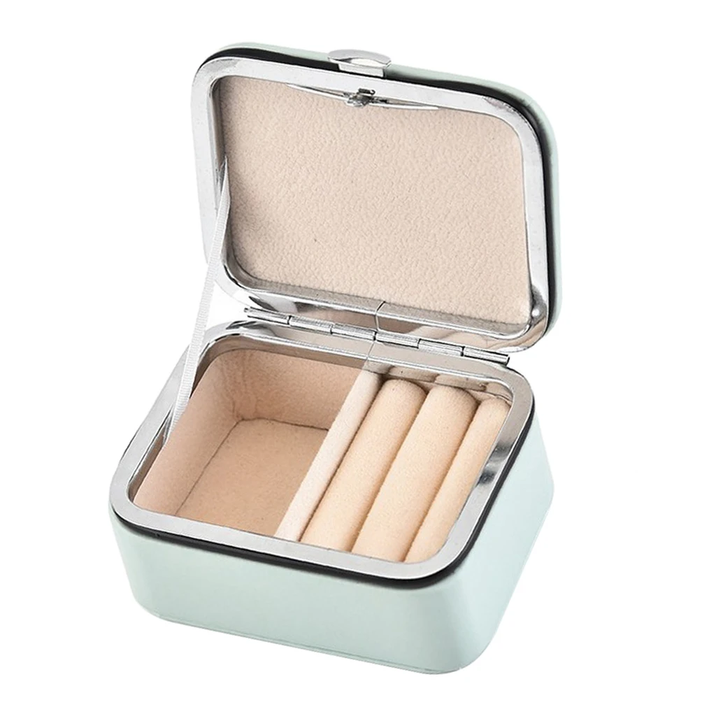 2 шт. коробка для хранения ювелирных изделий ожерелья Браслет витрина контейнер с