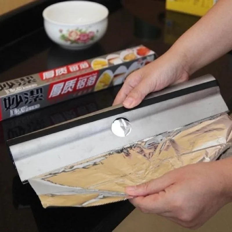 Кухонная утварь из нержавеющей стали резак для станниола алюминиевой фольги