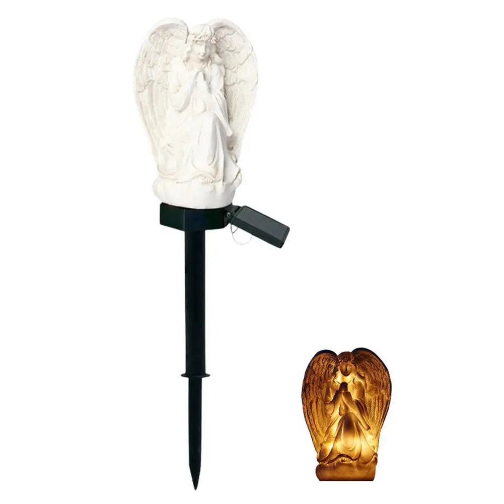 

Solar Light Outdoor Angle For Cemetery,LED Waterproof Angel Lamp,Solar Angel Lights For Garden, Balcony,Yard Memorial Decoration
