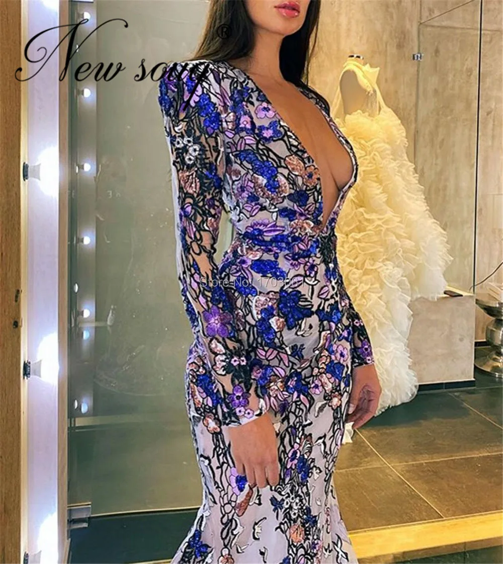 Женское вечернее платье с V-образным вырезом длинное юбкой-годе | Свадьбы и