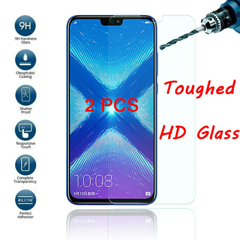 1 шт./2 шт. Защитная пленка для экрана Honor 10 9 8 7 lite Передняя телефона Huawei 6 8s 7s