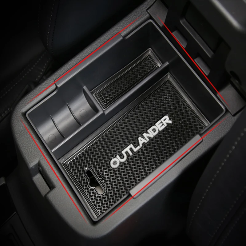 

For Mitsubishi Outlander 2019 2020 2021 Armrest Storage Box Central storage box Glove box Stowing Tidying Interior Accessories