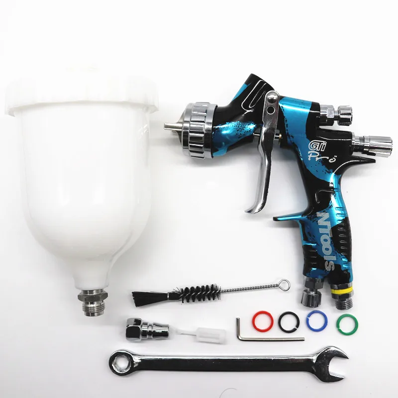 Красочные пистолет распылитель с GTI/TTS 1 3 насадка T110 Кепки воздуха распылительный