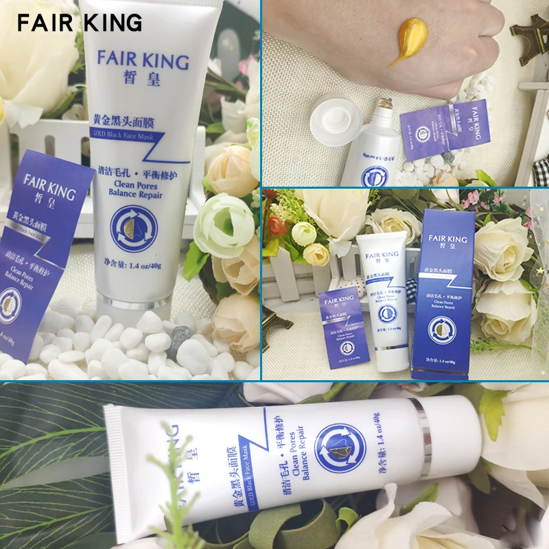 

Gold Remove Blackhead Face Mask Deep Cleansing Pores Anti-Acne Oil-Control Whitening Face Cream Anti-Aging Facial Mask Skin Care
