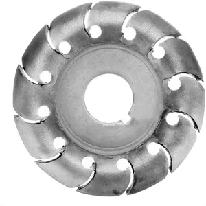 Диск для резьбы по дереву из марганцевой стали, 90 мм, 12 зубьев, 16 мм, шлифовальный диск для угловой шлифовальной машины 100, 115, Деревообрабатывающие инструменты