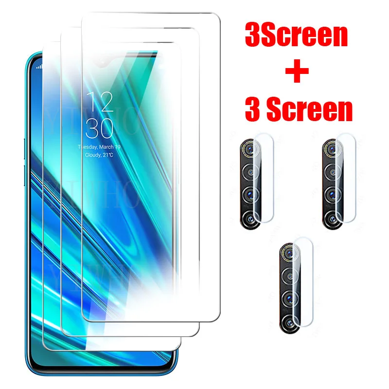 

Realmi 5Pro 3 шт. закаленное стекло для OPPO Realme 5 Pro защита для экрана для oppo realme 5 pro realme5 real me 5 защитное стекло