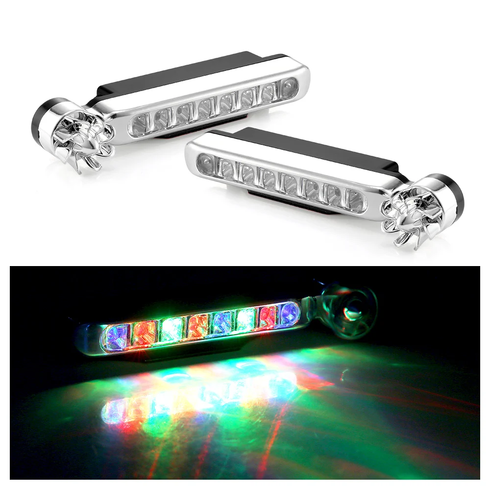 ветросиловой 8 светодиодный автомобильный drl дневные ходовые огни для