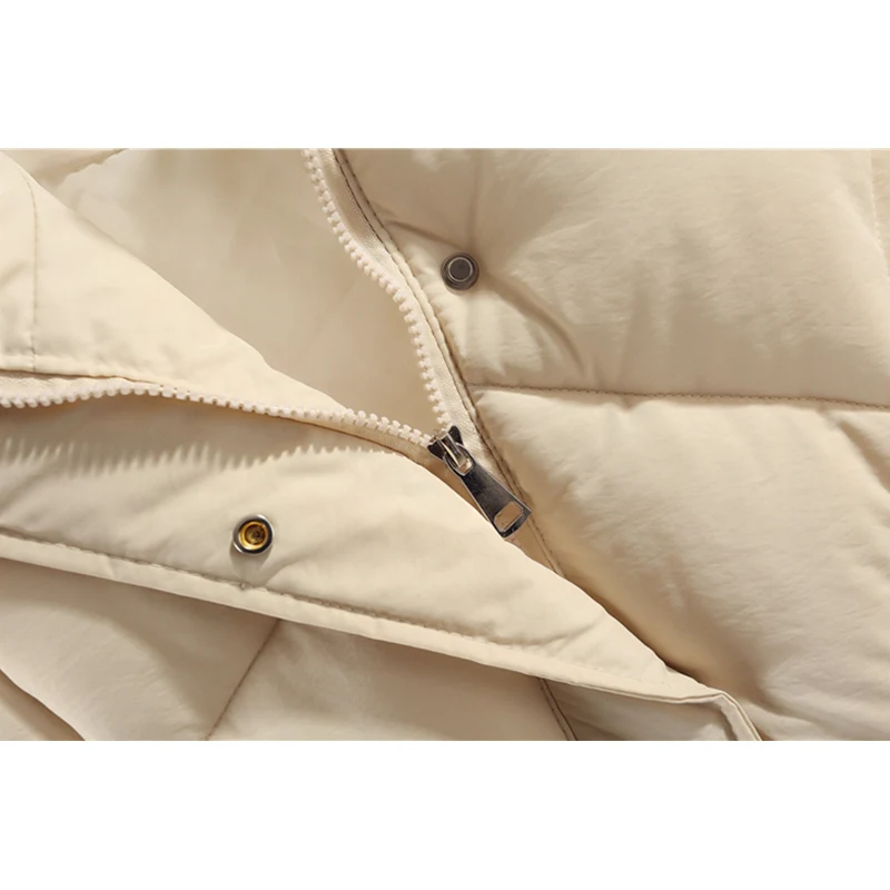 

Witsnoep Thick Warm Women Vest Waistcoat 2021 Autumn Winter Fashion Design Cotton Padded Loose Sleeveless Jacket Coat For Female