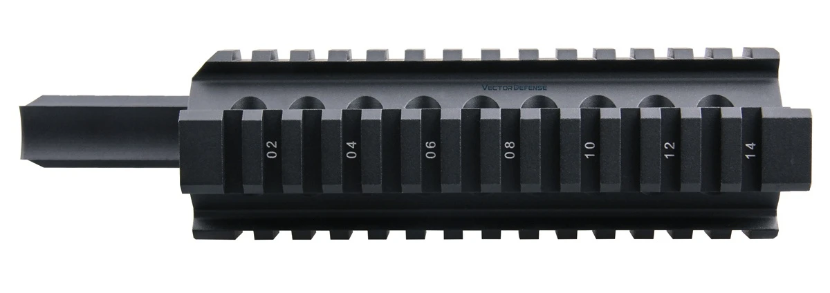 Векторная оптика 2-piece Handguard Quad Rail system Mount fit AK 47& 74 Free Rail Cover Guards