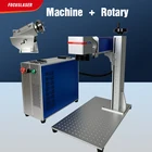 Волоконный лазерный гравировальный станок Raycus Jpt 20 Вт 30 Вт 50 Вт металлическая маркировка с кольцом роторная резка Золотой Серебряный нержавеющая сталь карта