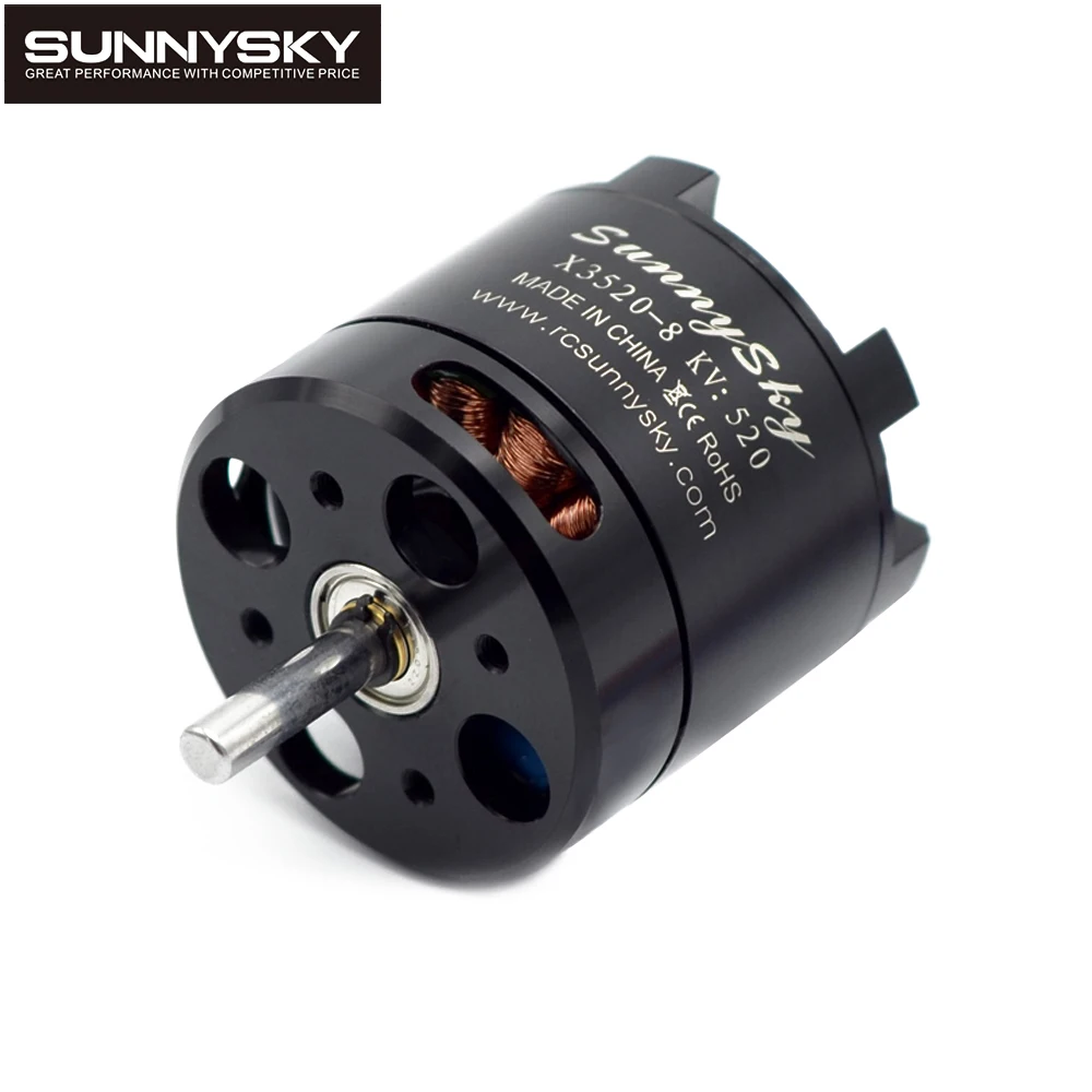 

4pcs/lot Sunnysky X3520 KV520/KV720/KV880 6S Brushless Motor For RC Models FPV Quadcopter drones
