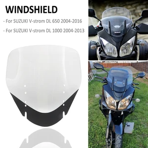 for suzuki vstrom v strom dl650 dl1000 dl 650 1000 new motorcycle windscreen windshield wind deflector protector shield screen free global shipping