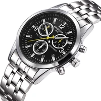 mens watches top luxury brand waterproof sport wrist watch chronograph quartz military genuine leather relogio masculino