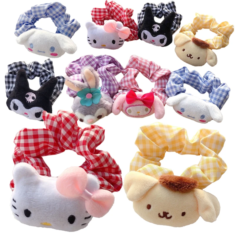 

Sanrioed kawaii Hello kt Cinnamoroll baby Kuromi Мультяшные персонажи плюшевые подарки для девочек и подружек