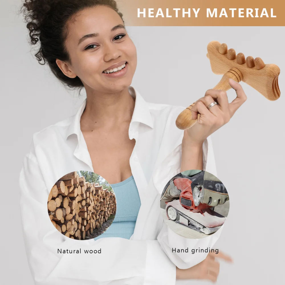 

Wooden Guasha Stick Multi-functional Guasha Stick Practical Guasha Stick